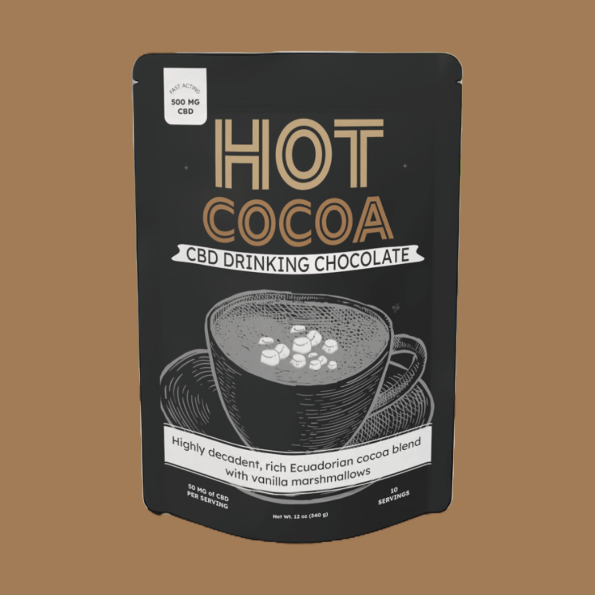 Hot Cocoa CBD Drinking Chocolate