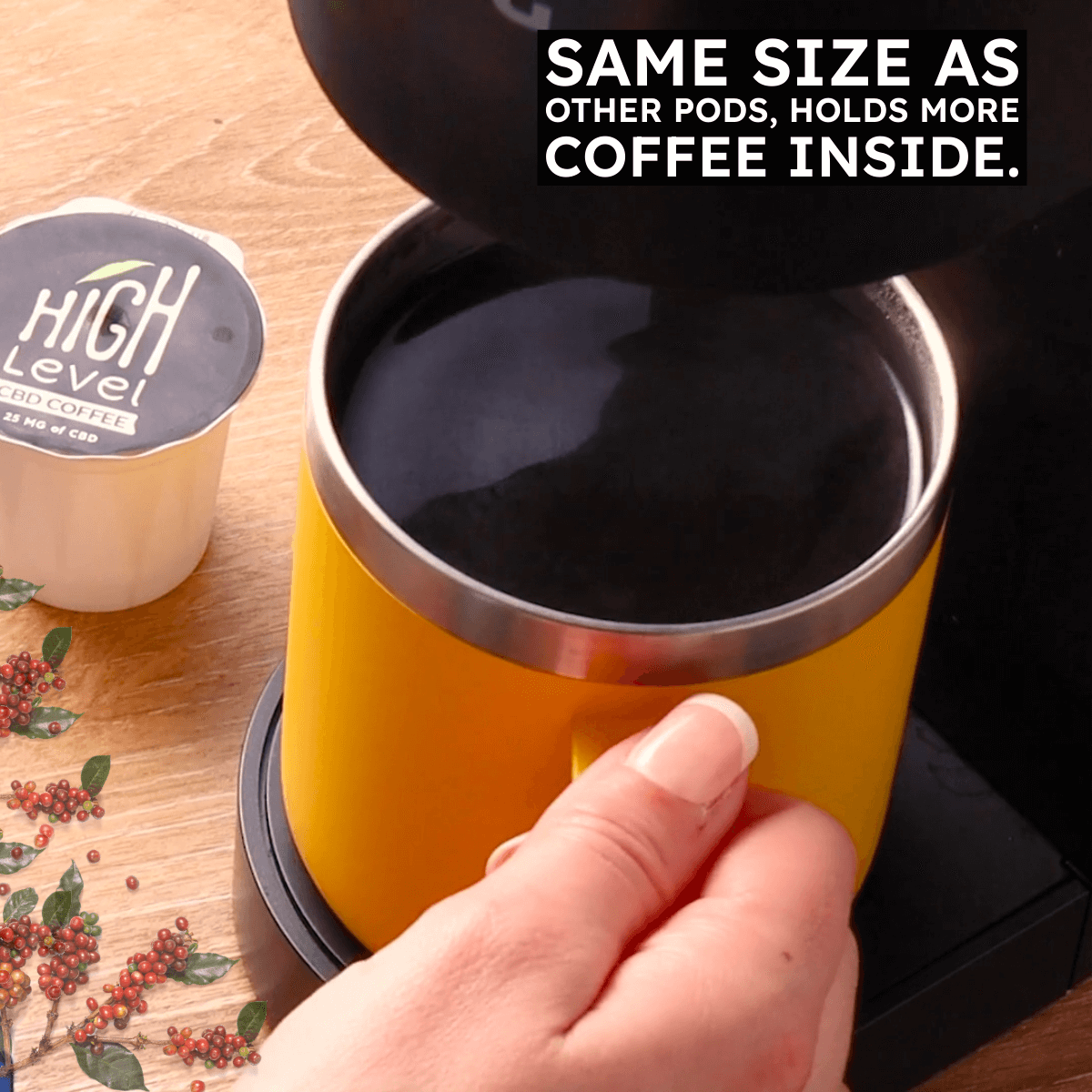 CBD Coffee Single Use Pods